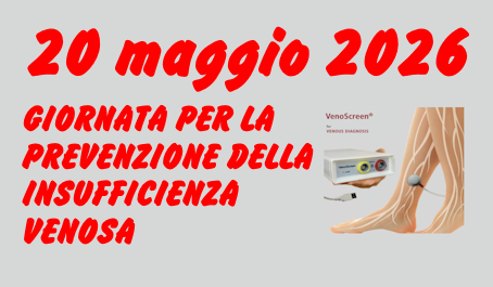 20 maggio 2026 giornata per la prevenzione dell'insufficienza venosa in farmacia